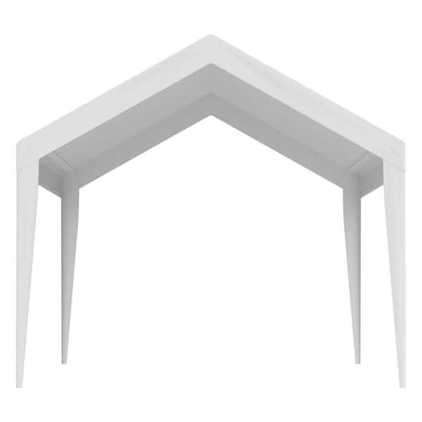 ESILOO 10x20ft Carport Canopy Cover-Heavy-Duty Waterproof & UV-Resistant Replacement Top with Bungees (Frame Not Included)