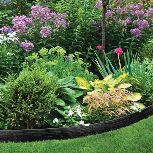Master Mark 40 ft. x 4 in. Terrace Board Black Landscape
