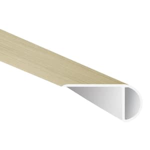 Edwards Oak 1/4 in. Thick x 1-3/4 in. Wide x 94 in. L Overlapping Stair Nose Molding