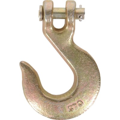5/16 in. Zinc and Yellow Dichromate Plated Forged Steel Chain Hook (3-Pack)