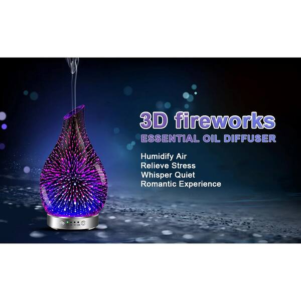 テソン D-LITE D's scent Diffuser Amazon.com: DOUDING 120ml Glass Essential Oil Diffuser