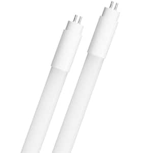 18-Watt 4 ft. T5 G13 Type A Plug and Play Linear LED Tube Light Bulb, Selectable White (2-Pack)