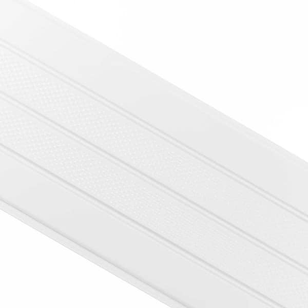 Gibraltar Building Products 16 in. x 12 ft.&nbsp;Rectangular Birch White Aluminum Vented Soffit