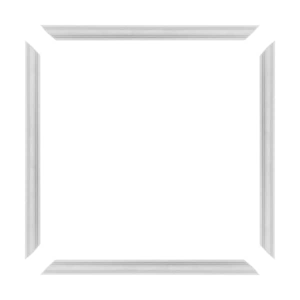 Trim Fast 5/8 in. D x 24 in. W x 24 in. L Unfinished Polystyrene, Pre-Mitered, Wall Panel Moulding Frame, Peel and Stick