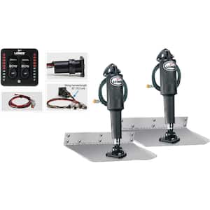 9 in. x 12 in. Trim Tab Kit With LED Indicator Switch