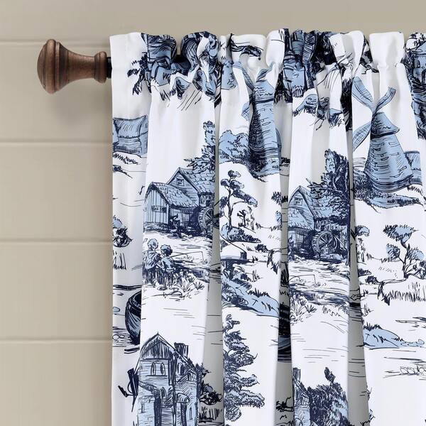 Curtain Panels 2 Prs Curtains Country, French Country Toile Curtains