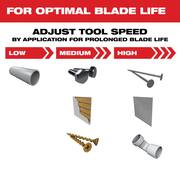 1-3/8 in. Carbide Universal Fit Extreme Metal Cutting Multi-Tool Oscillating Blade (3-Pack)