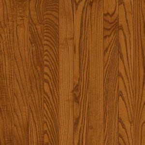 Natural Reflections Gunstock Oak 5/16 in.Thick x 2-1/4 in. Wide x Random Length Solid Hardwood Flooring(40 sq.ft./ case)