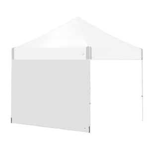 10 ft. White Sidewall, Zipper-Free, Fits E-Z UP 10 ft. x 10 ft. Straight Leg Shelters (Not Included)