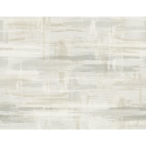 A-Street Prints Marari Bone Distressed Texture Bone Wallpaper Sample