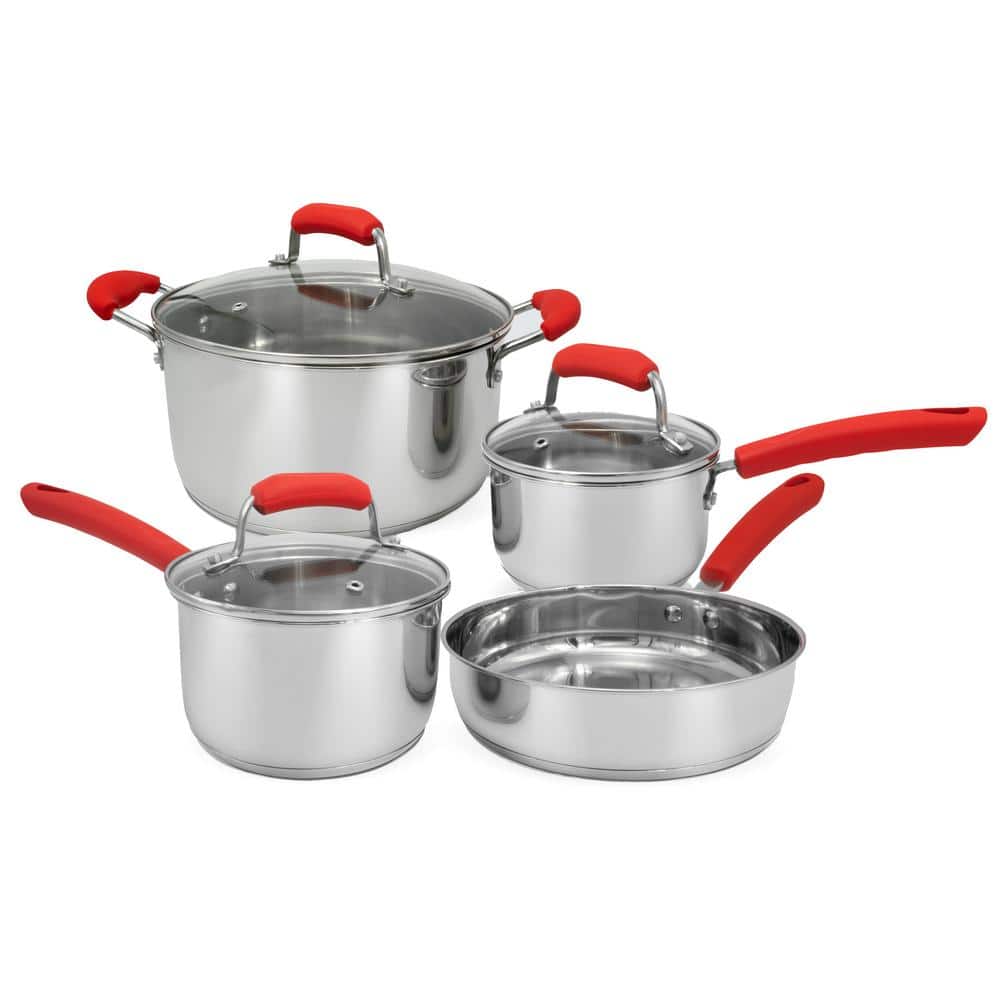 Efficient 7-Piece Cookware Set with Grill Pan – Cocina con BRA