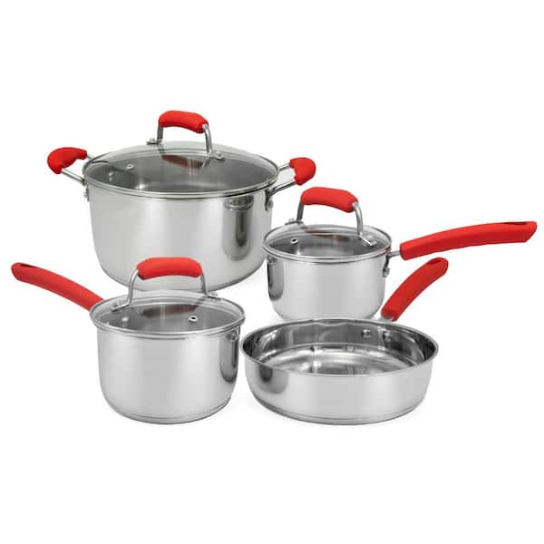 2014 Hot Sale Cooking Pots With Frying Pan Stainless Pot Hot Pot And Pans  Cookware Set - AliExpress