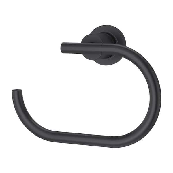 Pfister Contempra Towel Ring in Matte Black