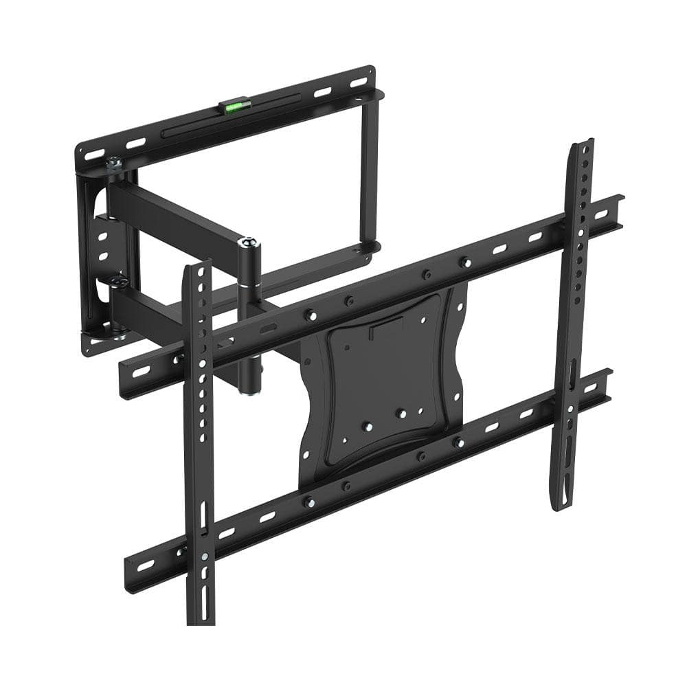 19 in. to 84 in. Full Motion Indoor/Outdoor TV Wall Mount with Included HDMI Cable, 132 lbs., Black