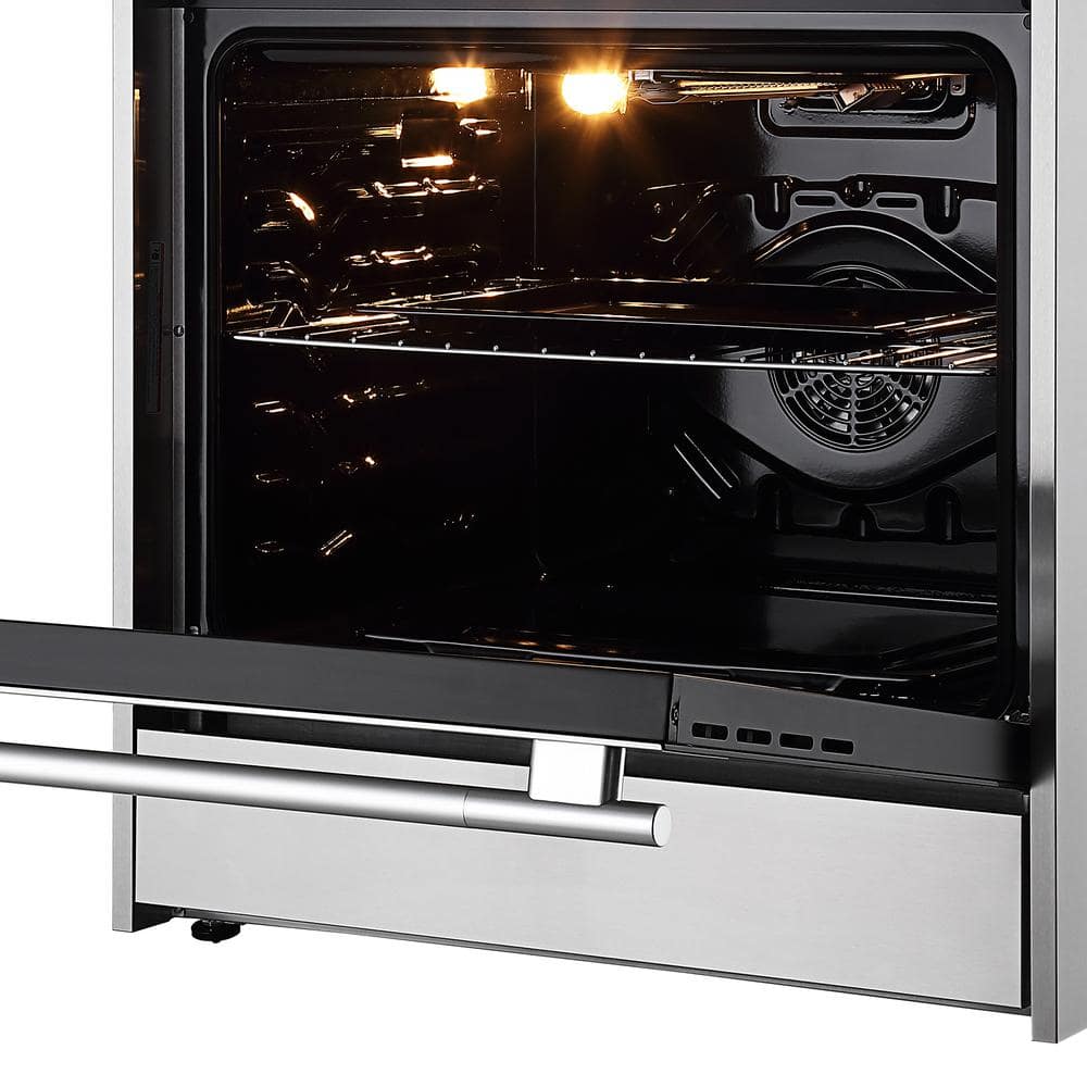 Empava 30" Stainless Steel Convection Gas Range with 5 Burners