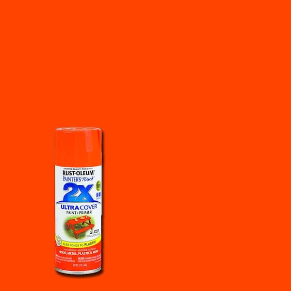 Rust-Oleum Painter's Touch 2X 12 oz. Gloss Real Orange General Purpose Spray Paint