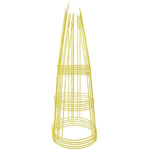 42 in. Heavy-Duty Yellow Tomato Cage (5-Pack)