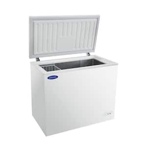 37.8 in., 7 cu. ft., Manual Defrost Chest Freezer in White, Minus 9.4°F to 5°F
