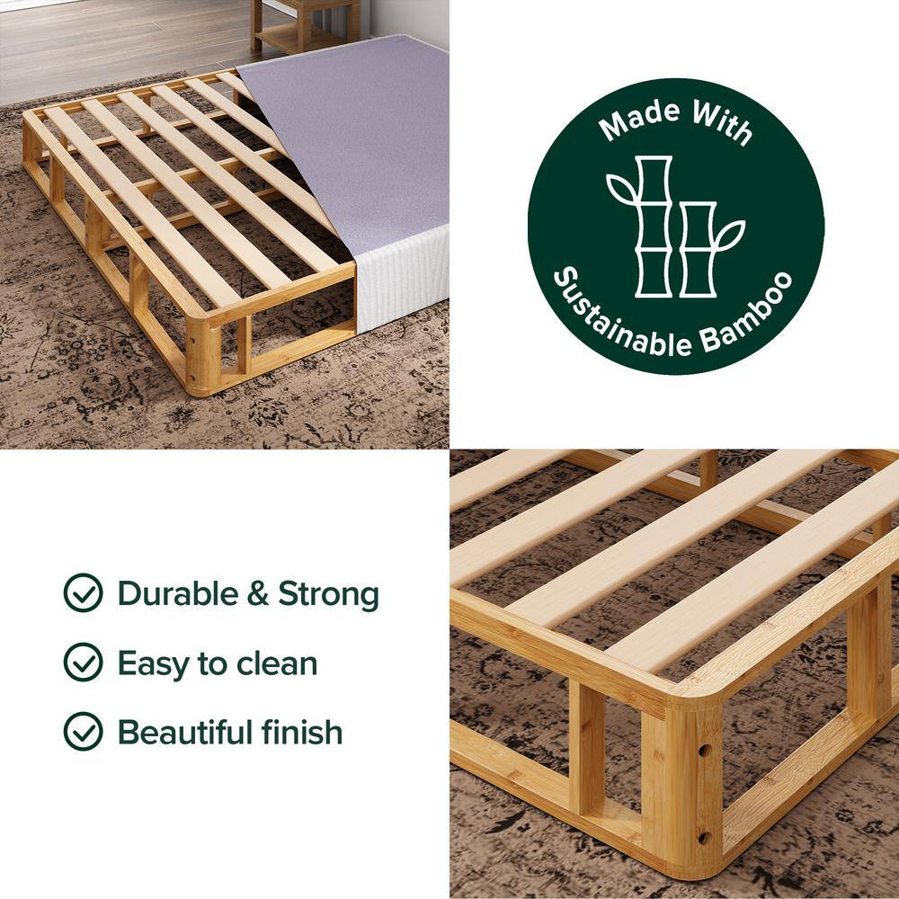 Jacob Twin 8" Bamboo Box Spring Mattress Foundation