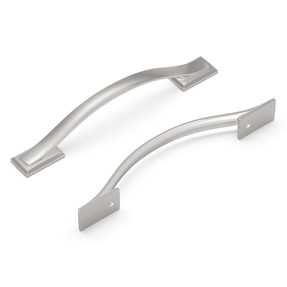 Dover 5-1/16 in. (128 mm) Satin Nickel Cabinet Pull (10-Pack) price history on PriceWatchPro