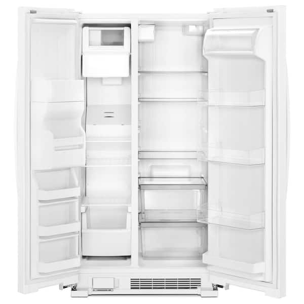 kenmore 21 cu ft side by side refrigerator white