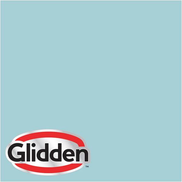 Glidden Premium 5 gal. #HDGB33 Tropical Lagoon Flat Interior Paint with Primer