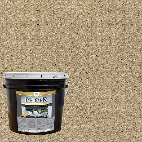 Interior/Exterior Textured Bonding Primer 3 gal Antique Gold Concrete
