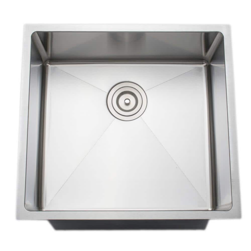 21-Inch Stainless Steel Single Bowl Drop-in Kitchen Sink