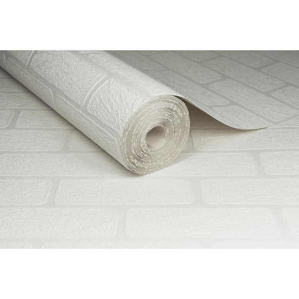 Graham & Brown Beadboard Paintable Wallpaper - White