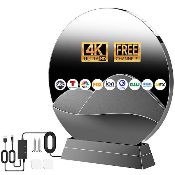 Strongest Series 2200 mile Reception Amplified Digital Signal Reception HDTV and 4K Indoor Outdoor Antenna