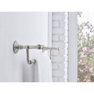 Artifacts 24 in. Double Towel Bar in Vibrant French Gold