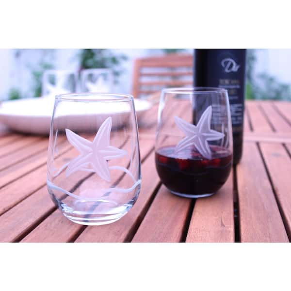 Wine and Dine Stemless Glasses - Carved Solutions