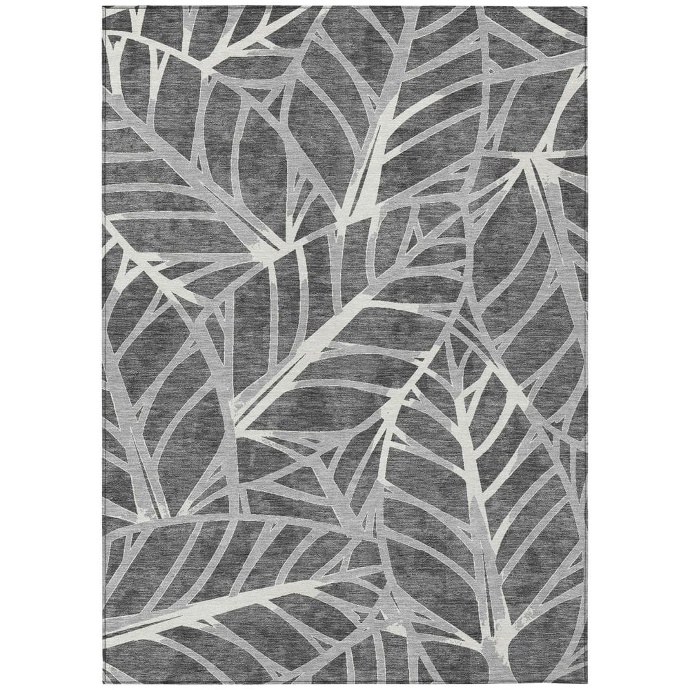 Chantille Machine Washable Indoor/Outdoor Abstract ACN2866 Gray 8 ft. x 10 ft. Area Rug price history on PriceWatchPro