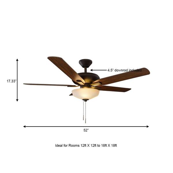 hampton bay holly springs 52 inch ceiling fan