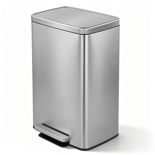 グレー　HUMANMADE STEEL TRASH CAN 即完売 simplehuman 45L Rectangular Step Kitchen Trash Can with Liner