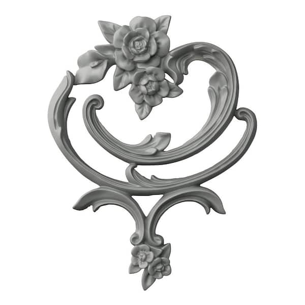 1.00 in. x 10.625 in. x 12.625 in. Polyurethane Applique and Onlay Moulding