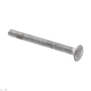 3/8 in.-16 x 4 in. A307 Grade A Hot Dip Galvanized Steel Carriage Bolts (25-Pack)