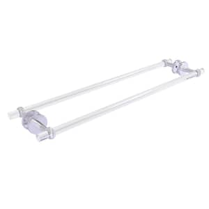 Allied Brass Clearview 36-in Wall Mount Single Towel Bar - Unlacquered Brass