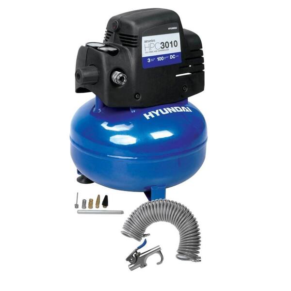 Hyundai 3 gal. Air Compressor Kit