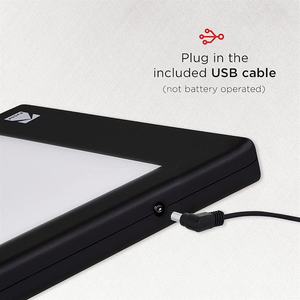 Kodak LED Light Box 8 in. x 6 in. Battery and USB Powered Light