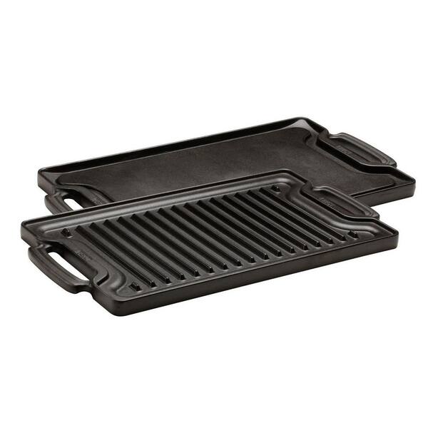 T-fal 18 in.x 10 in. Reversible Cast Iron Grill/Griddle-DISCONTINUED