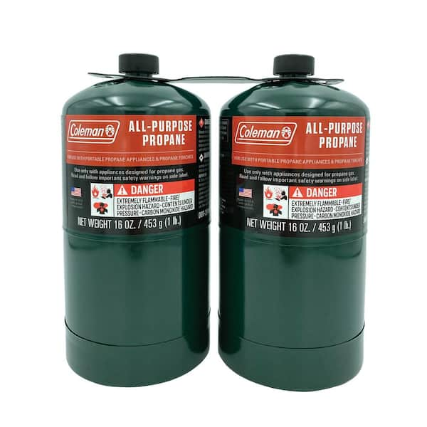 Coleman 1 lb. Propane Cylinder 4 Pack