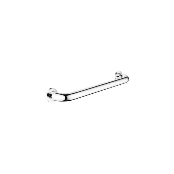 GROHE Essentials 18 in. Concealed Screw Grab Bar in StarLight Chrome