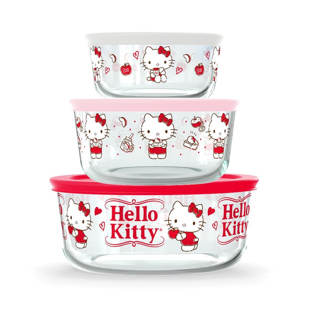 6 In 1 Hello Kitty Ceramic Cooking Tools Set