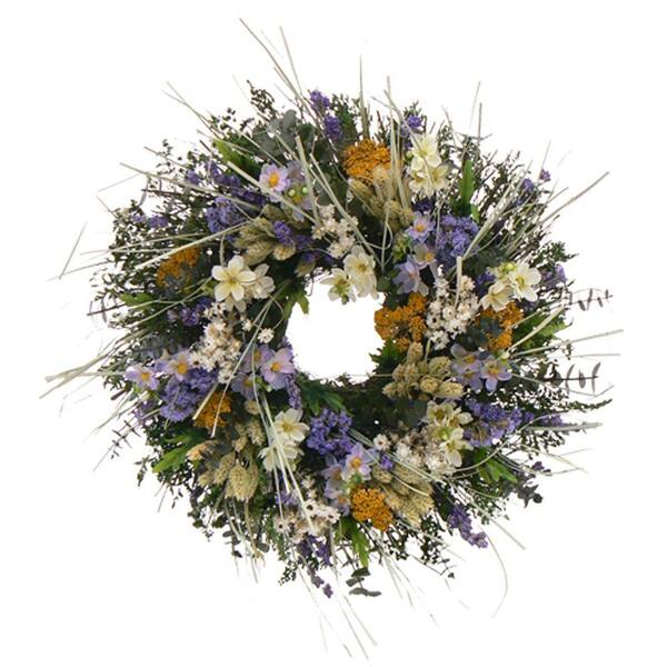 The Christmas Tree Company Awaken Spring 18 in. Dried Floral Wreath-DISCONTINUED