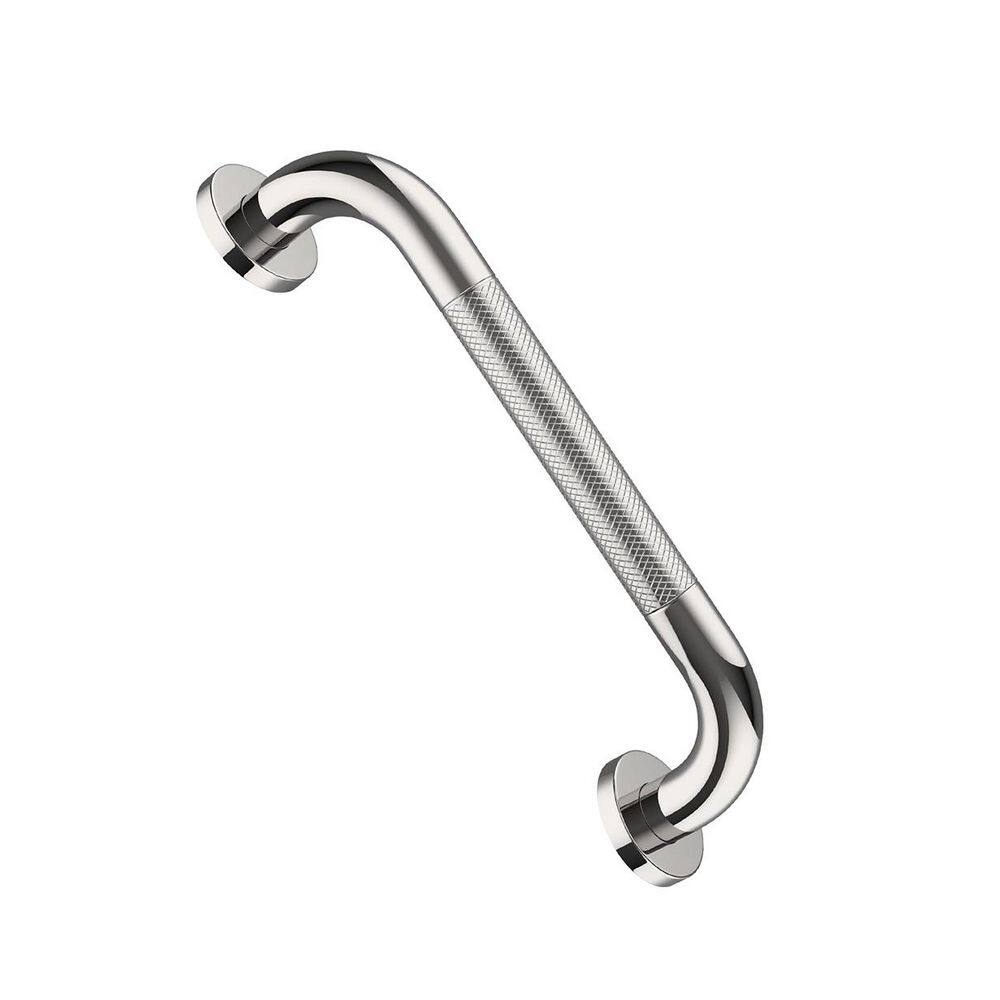 12 in. x 1 in. Concealed Screw Grab Bar Anti Slip Knurled Stainless Steel Safety Hand Rail Chrome Finish price history on PriceWatchPro