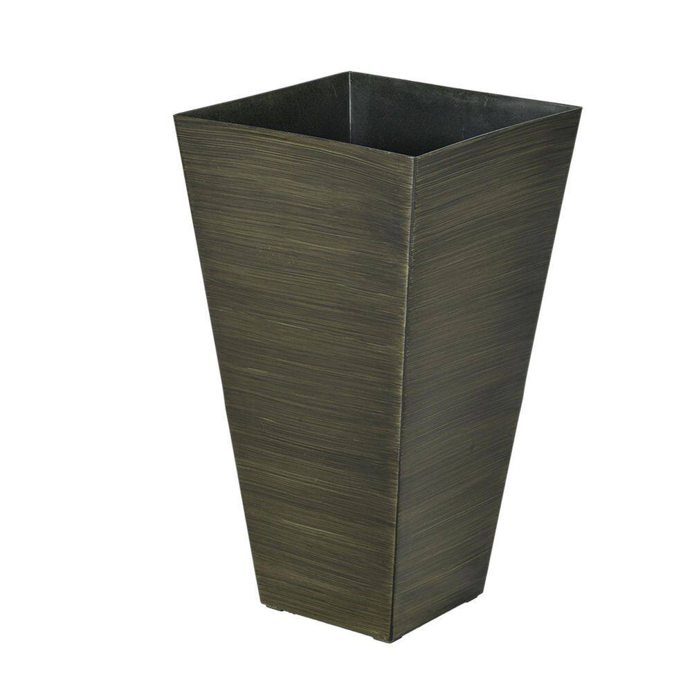 28 in. H Dark Brown Textured Plastic Cone Indoor/Outdoor with Drainage Hole (3-Pack) price history on PriceWatchPro