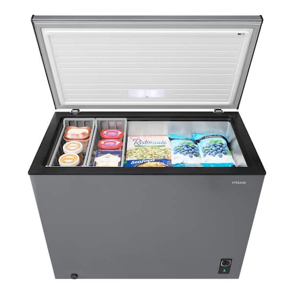 Vissani 10 cu. ft. Manual Defrost Convertible Garage Ready Chest