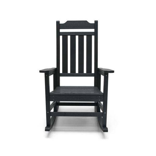 black outdoor rocking chairs set of 2