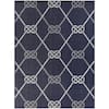StyleWell Blue 9 ft. x 12 ft. Knot Indoor/Outdoor Area Rug 3105592 ...